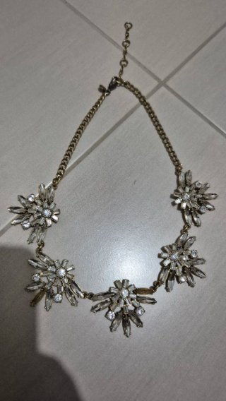 Collana con cristalli