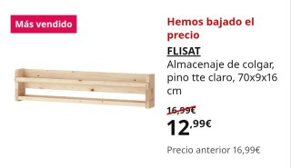 Estantería Infantil IKEA FLISAT