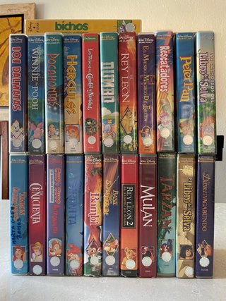 Colección 23 Películas VHS Disney (envío)