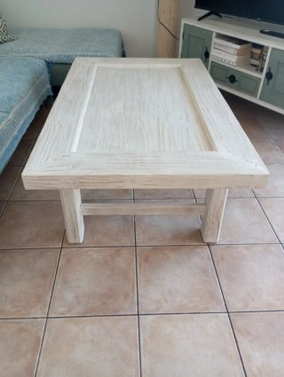 Mesa Artesanal Mexicana de Madera