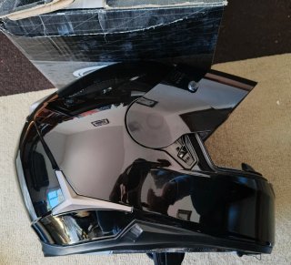Casco Shiro SH 712 Negro
