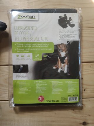 Cubre Asiento de Coche para Mascotas Zoofari