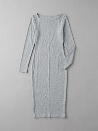 Vestido Gris Entallado