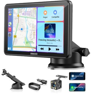 Pantalla 7" Carplay y Android Auto IPS