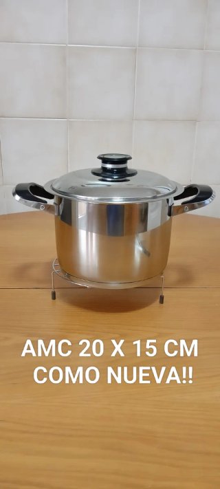 Olla AMC 20 X 15 Apta para tapa rápida SECUQUICK