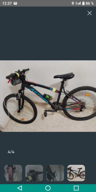 Bicicleta Btwin Negra