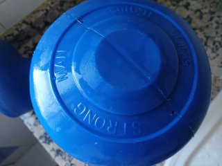 2 Mancuernas Azules 5 Kilos