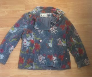 Chaqueta Zen Ethic floral talla M