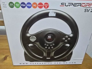 Volante Superdrive SV250 para PC, PS4, Xbox