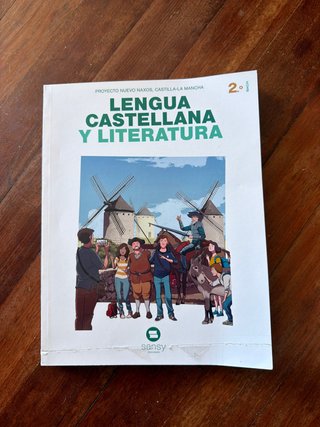 Libro de lengua 2°Bach Castilla-La mancha NUEVO