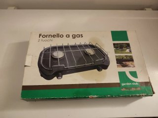 Fornello a gas 2 fuochi
