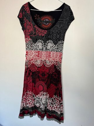 Vestido Desigual Estampado
