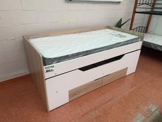 Cama Nido Juvenil con Somier y 2 Cajones