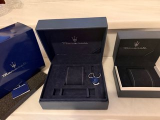 2 Cajas de Reloj Maserati