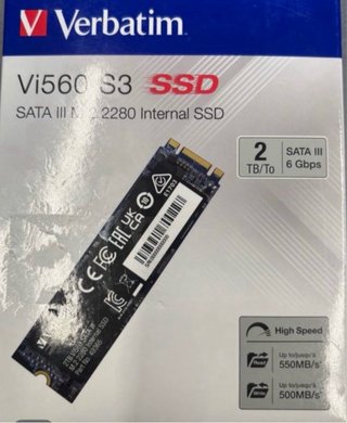 SSD Verbatim Vi560 S3 2TB SATA III M.2 2280