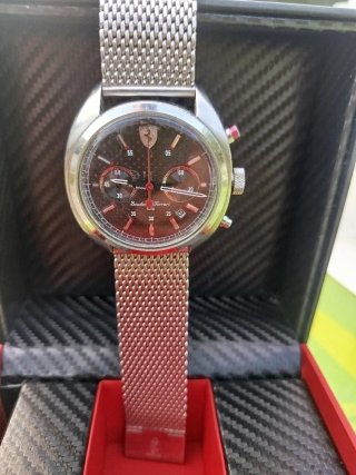 Reloj Ferrari Cronógrafo Malla Acero