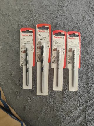 Set de 4 Brocas para Hormigón Fischer