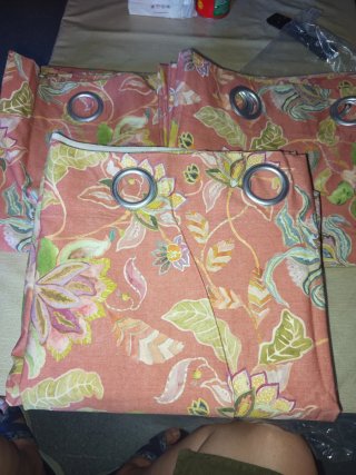 Cortinas Estampadas con Ollaos
