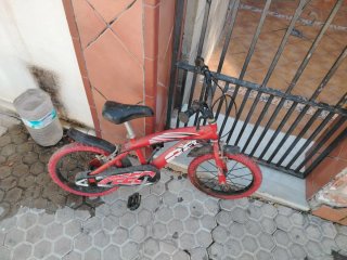 Bicicleta Infantil Roja