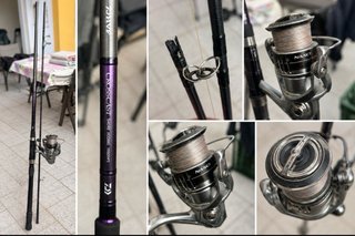 Caña Daiwa Crosscast Shore Jigging + carrete