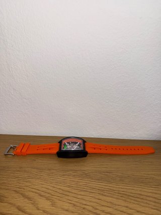 Reloj Deportivo con Correa Naranja