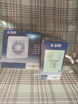 Extractor de baño Novovent A 100