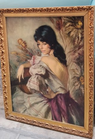 Cuadro al óleo de Francisco Rivera