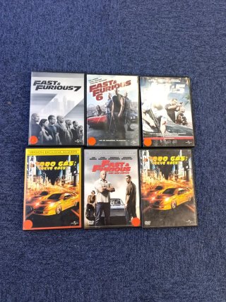 Pack 6 Películas Saga Fast & Furious (DVD)