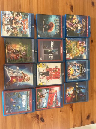 Lote de 12 Películas en Blu-ray