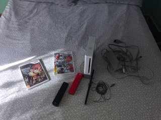 Consola Nintendo Wii con 2 juegos+2 mandos