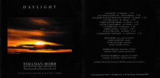 CD Edelman - Robb Quartet: Daylight