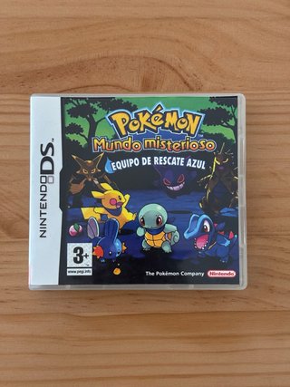 Pokémon Mundo Misterioso Equipo de Rescate Azul DS