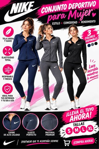 Conjunto Deportivo Nike