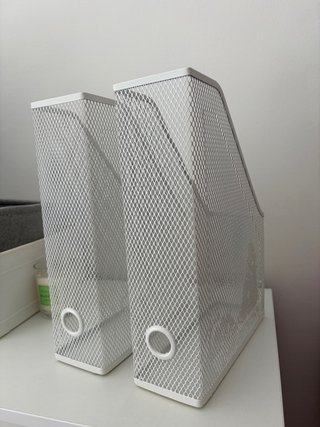 2 Archivadores de Ikea Blancos