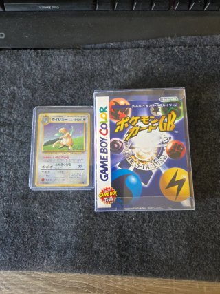 Pokémon Card GB (Game Boy) + Dragonite Promo