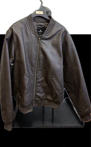 Chaqueta Bomber Cuero Pull&Bear Talla L
