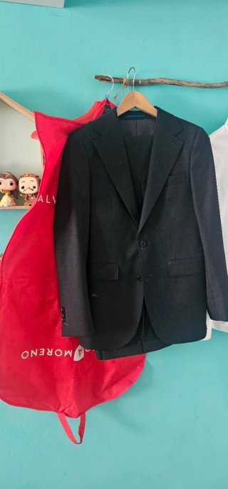 Traje ALV MORENO gris ocuro
