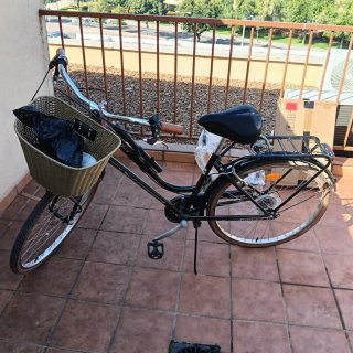 Bicicleta Paseo Megamo Negra