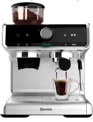 Cafetera Express Cecotec Cumbia 20 Barista Cream