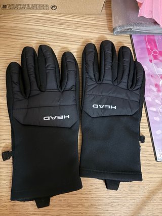 Guantes de invierno HEAD negros
