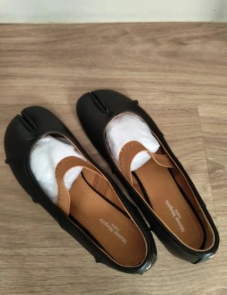Maison Margiela Tabi Negras con Cinturón Talla 38