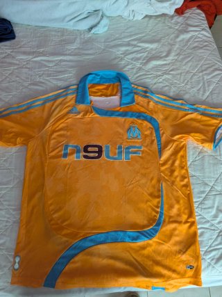 Camiseta Retro Olympique Marseille Adidas N9UF