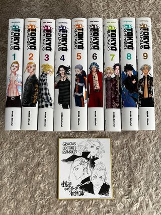 Tokyo Revengers 1-9 + Shikishi Ed Limitada