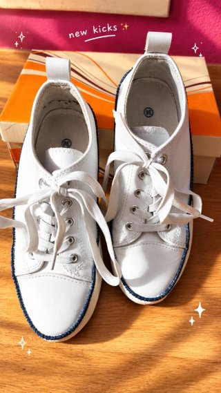 Zapatillas blancas talla 38