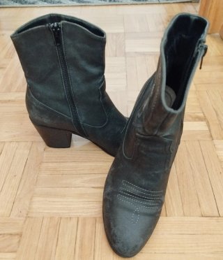 Botines Negros de Mujer,sin caja