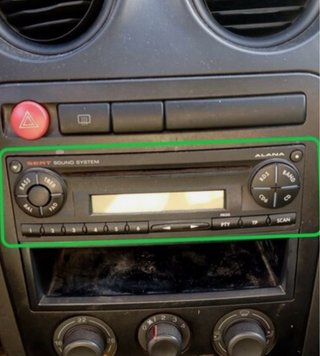 Radio CD Seat IBIZA LEON CORDOBA