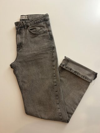 Vaqueros Stradivarius Gris Talla M