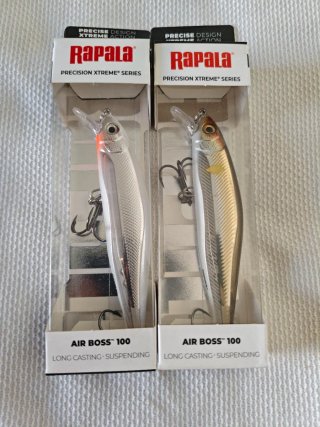 2x Señuelos Rapala Air Boss 100