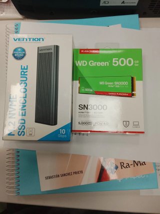 Disco Duro SSD WD Green 500GB NVMe PCIe 4.0