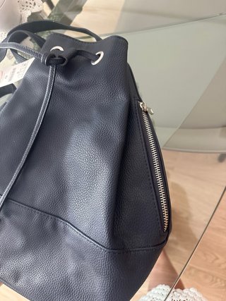 Mochila de vestir azul marino